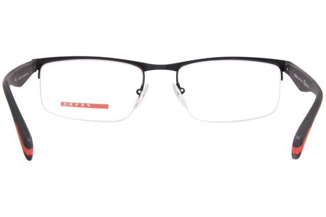 prada men rectangular glasses|prada men's glasses vps 52f.